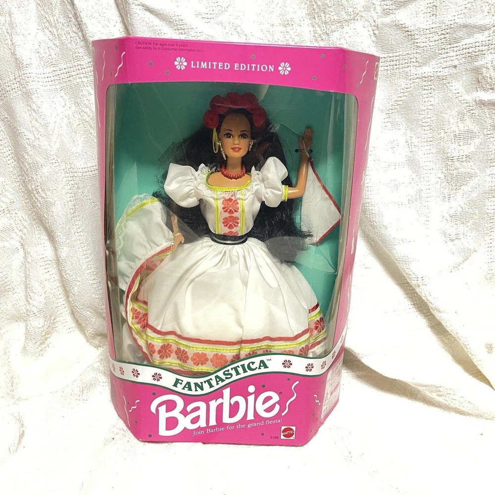 MATTEL 1992 FANTASTICA MEXICAN BARBIE Doll #3196 NRFB Limited Edition VINTAGE